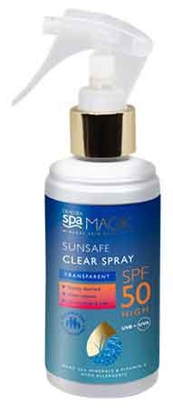 Dead Sea Spa Magik Sunsafe Clear Spray Spf
